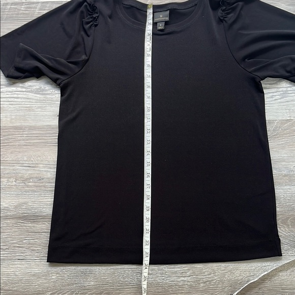 Worthington Black Short Sleeve Tee Classic Style sizes small - Picture 5 of 5